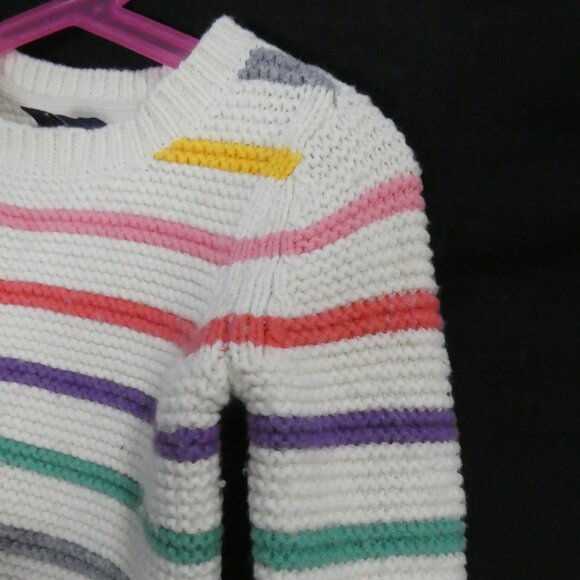 GAP KIDS | xs - extra small (4-5) | Colorful Striped Knit Sweater - Picture 5 of 16
